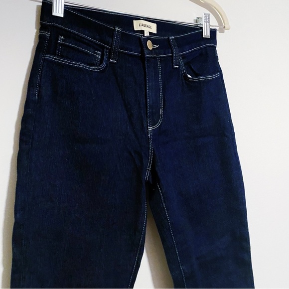 L’AGENCE - Dark Wash Skinny Jeans - Picture 4 of 4